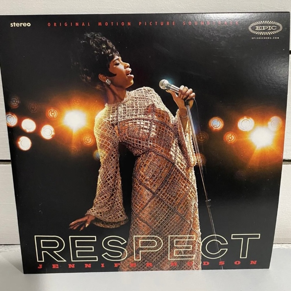 Respect GOLD Vinyl 2LP Soundtrack by Jennifer Hudson (Vinyl Record, 2021)